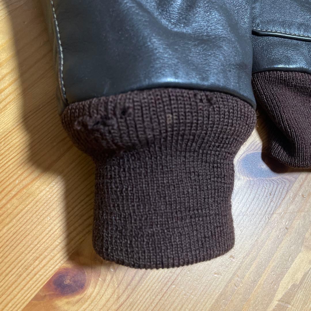 休*k様 VANSON A-2 レザージャケット フライトジャケット　42