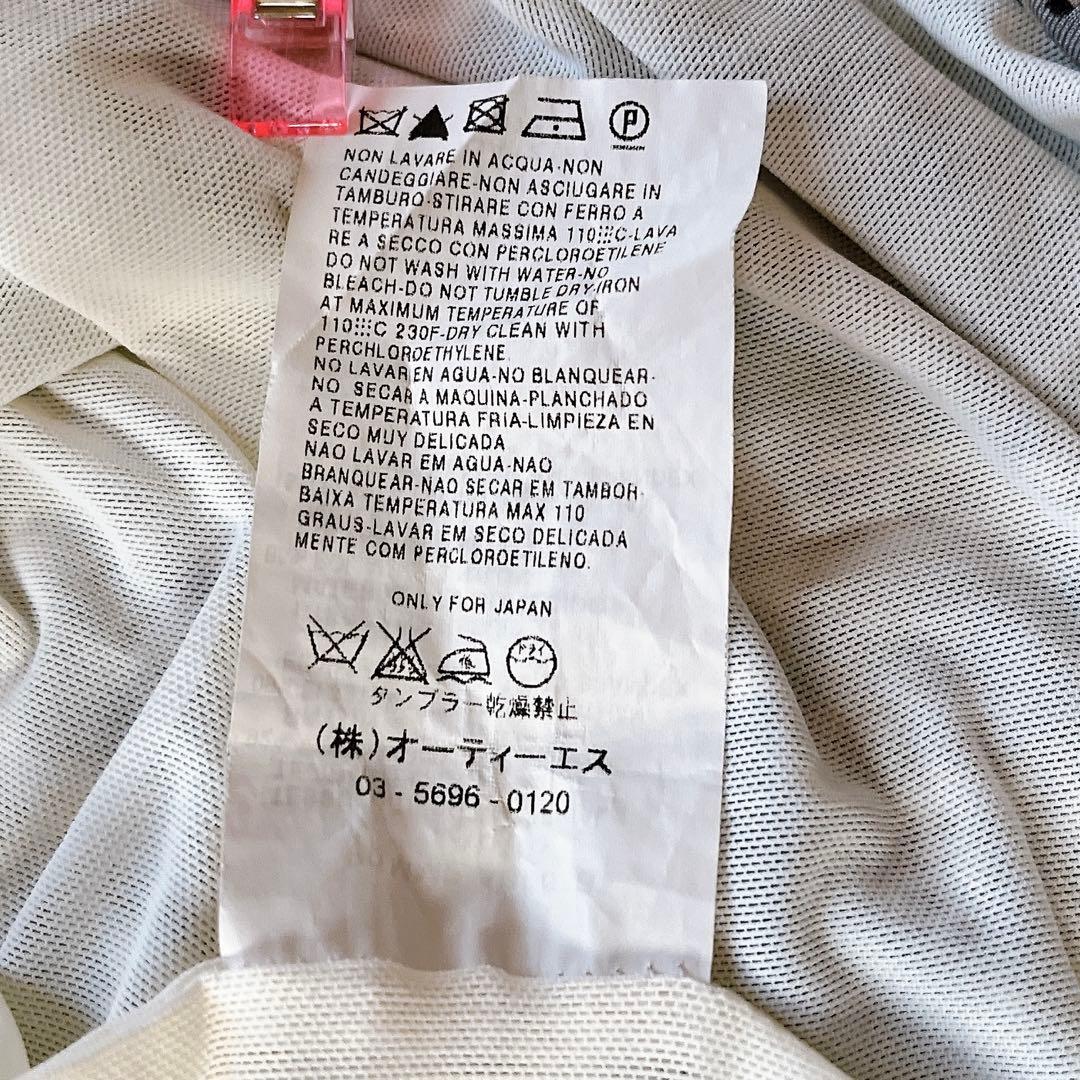 マックスマーラ✨白タグ ジャージーワンピース カシュクール ラップ ロング 42