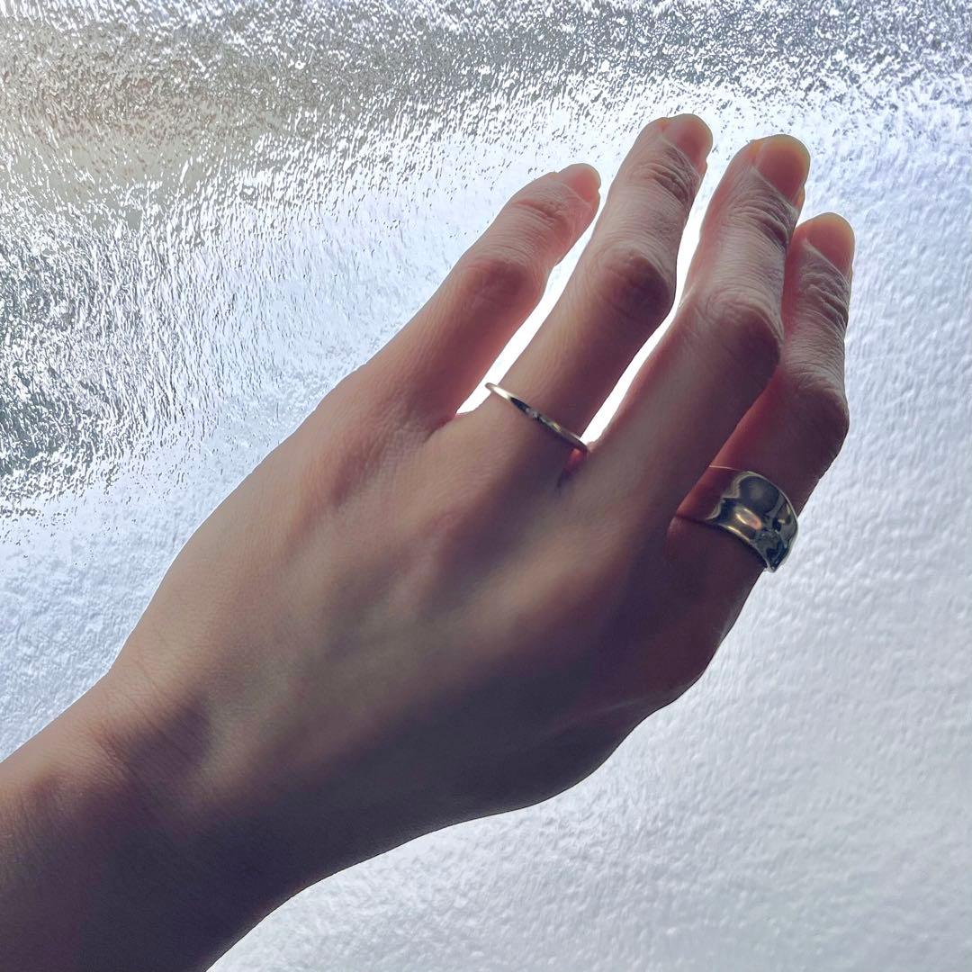 【美品】日本製 ENEY アネイ サーフェス K10 YG ダイヤ リング 9号