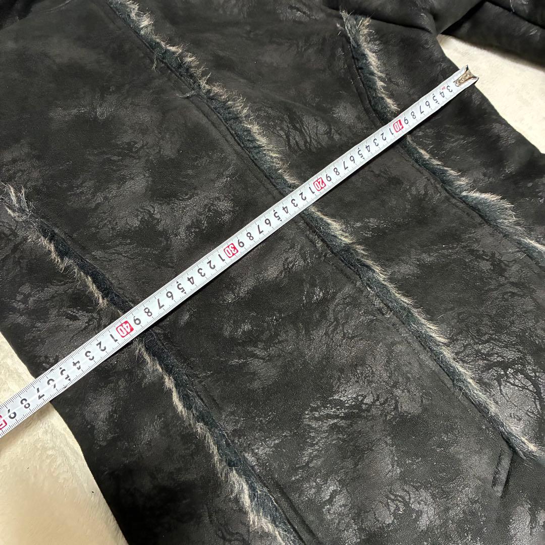 00s in the attic ファームートンハーフコート y2kブラック M