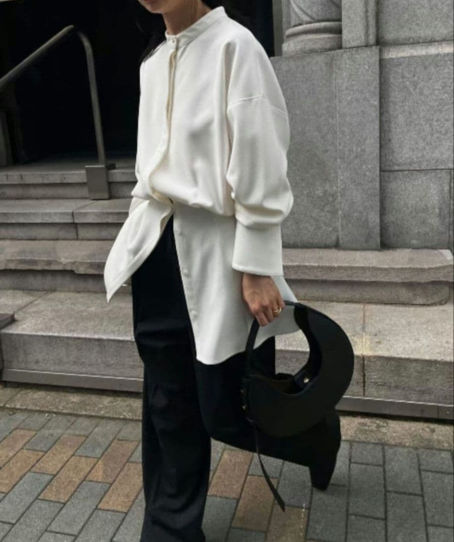 トップス UND WAIST BLOUSING BLOUSE AMERI vintage