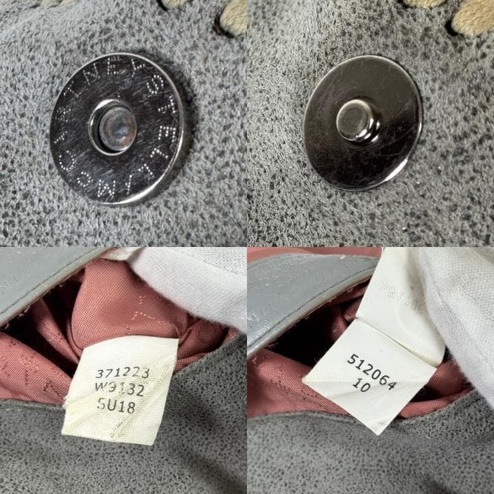 ステラマッカートニー ファラベラ ミニ 2way チェーンショルダーバッググレー