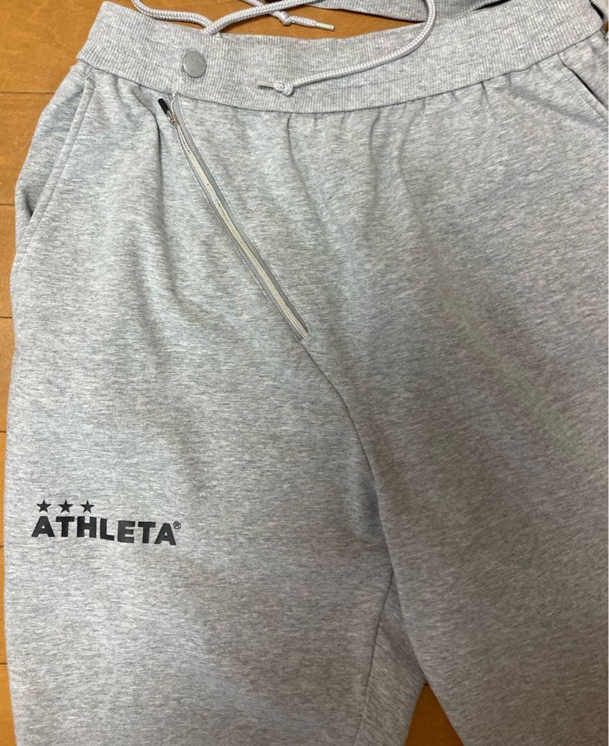 【美品】ATHLETA ジャージ 上下セット グレー迷彩 Oサイズ