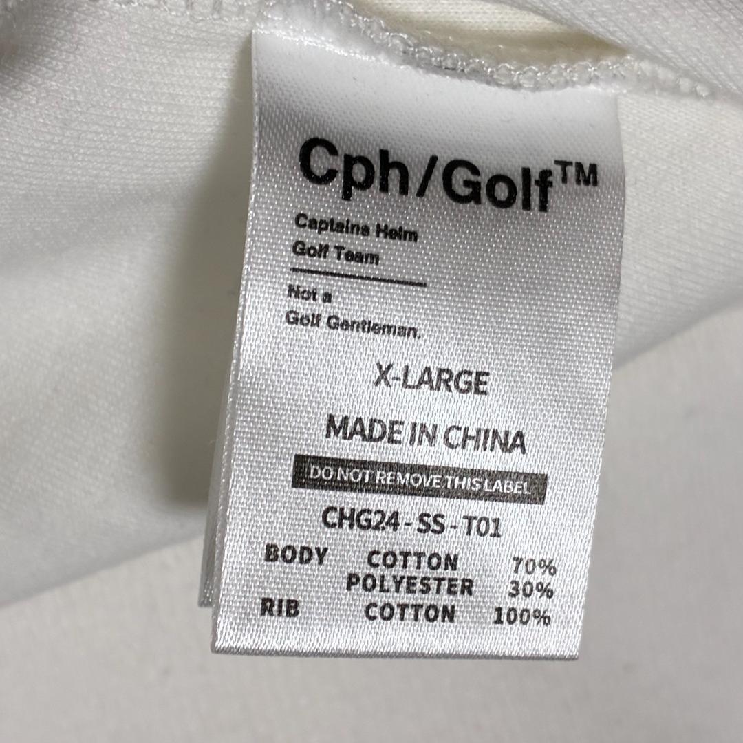 Cph/Golf キャプテンズヘルムゴルフ モックネック ロングスリーブTシャツ
