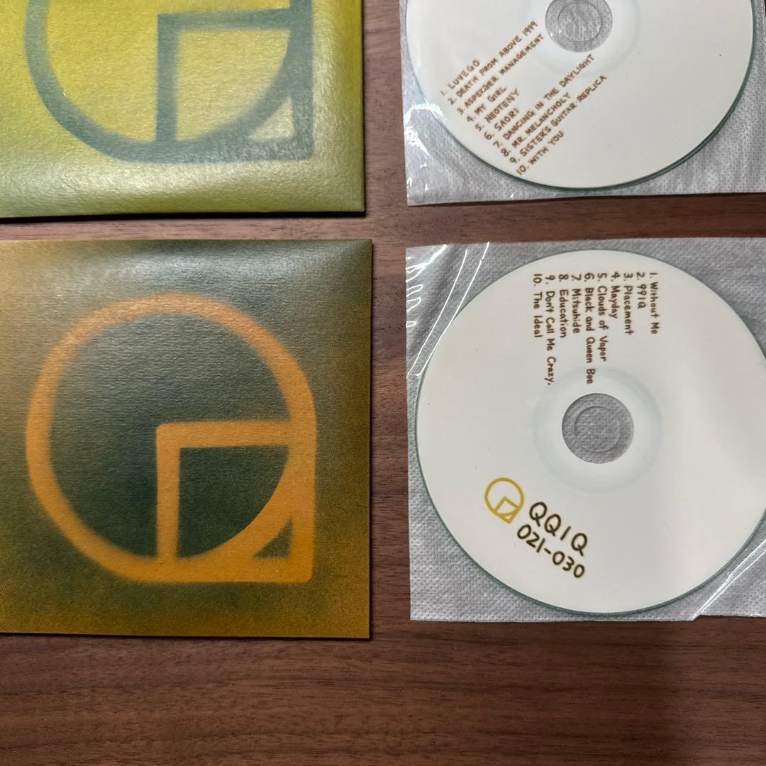 QQIQ アルバム4枚セット 歌詞カード付き