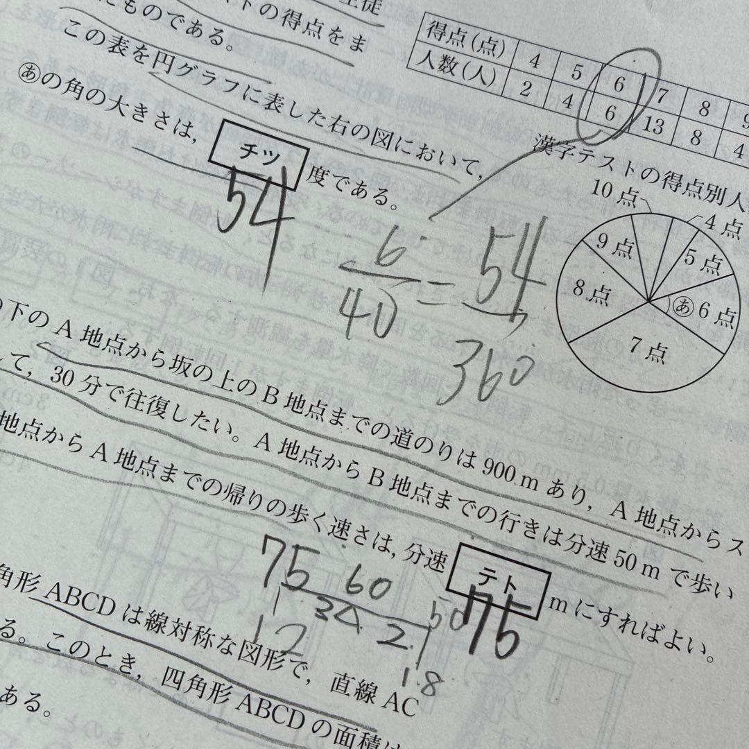 2024年度・2025年度★中1第一回4月春実施★学力推移調査★ベネッセ★解答付