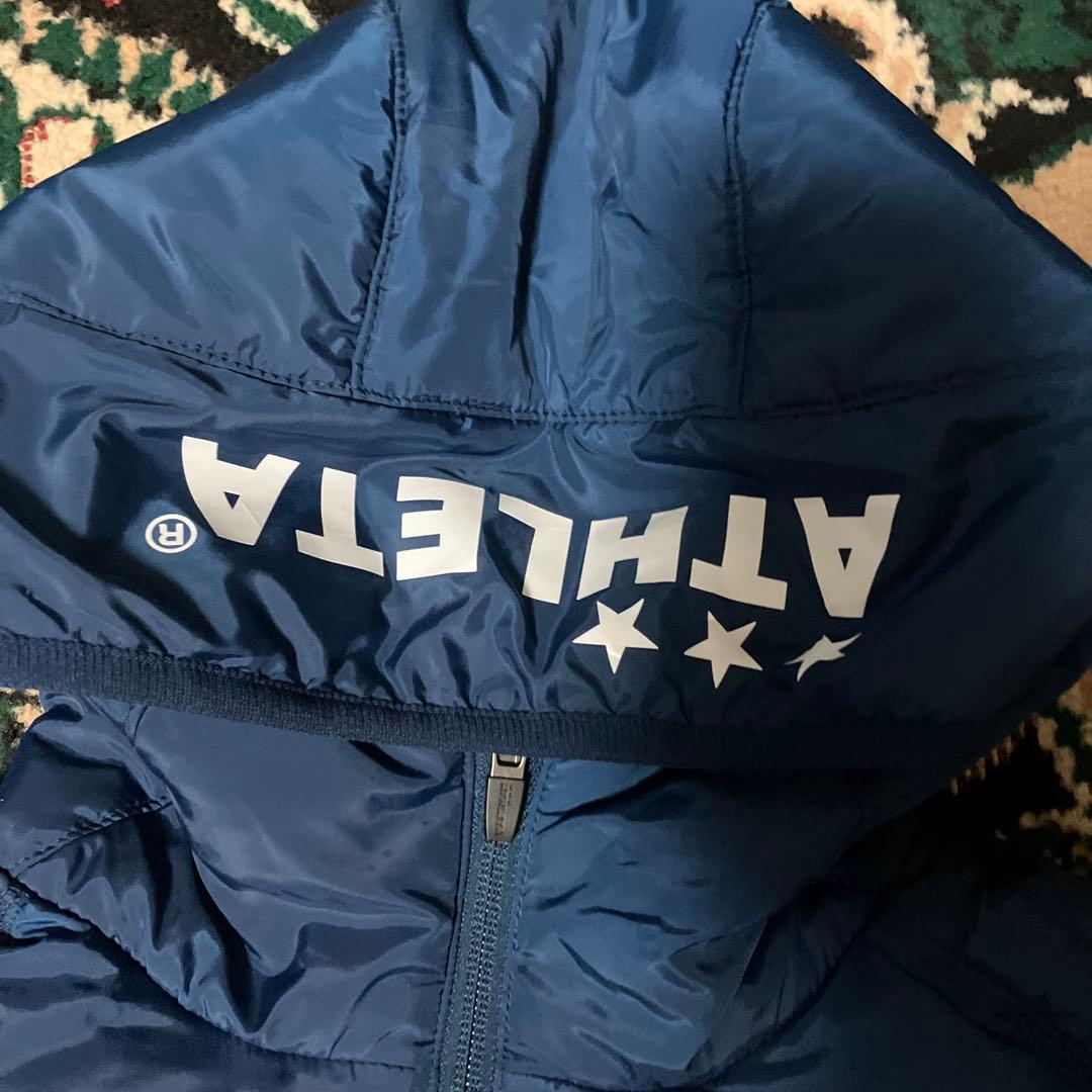 美品　ATHLETA アスレタ　中綿ウォーマー　ジャケット