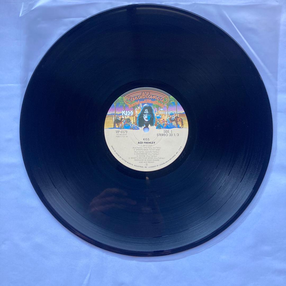 LP レコード　キッス エース・フレーリー Kiss Ace Frehley