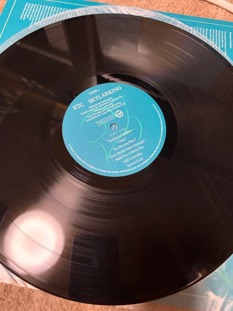 UK ORIGINAL XTC/Skylarking エンボス加工V2399