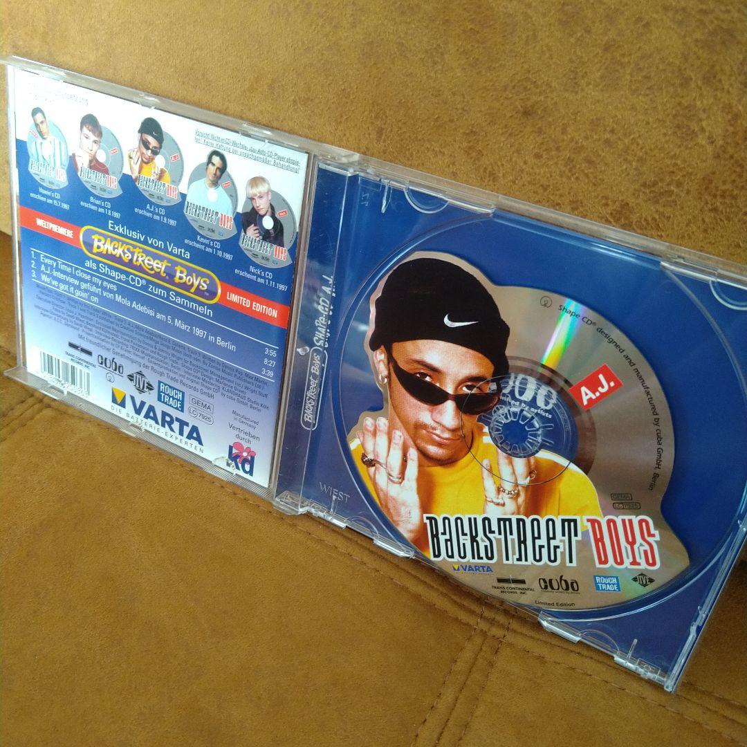 レア中のレア！BSB好きにも知られていない！バックストリートボーイズシェイプCD