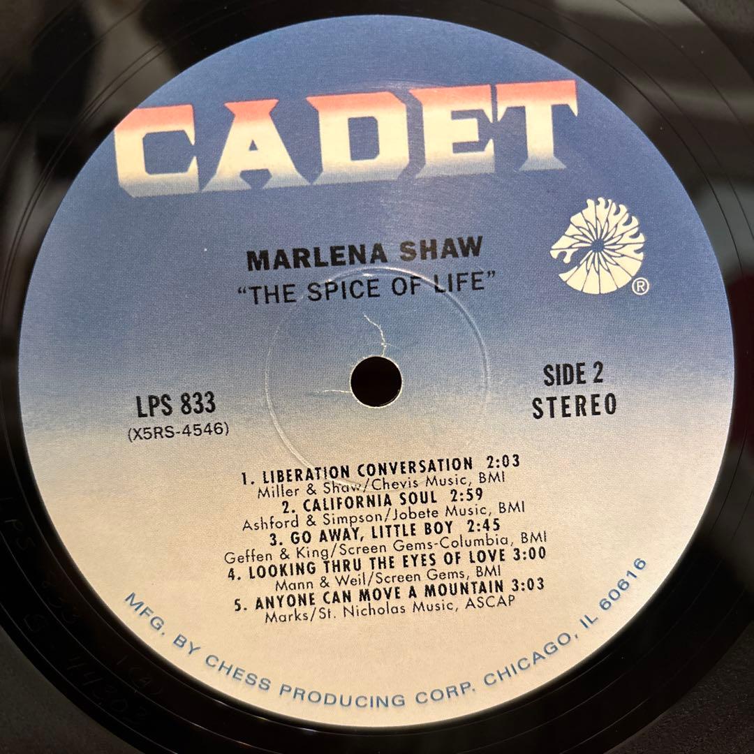 Marlena Shaw The Spice Of Life レコード LP