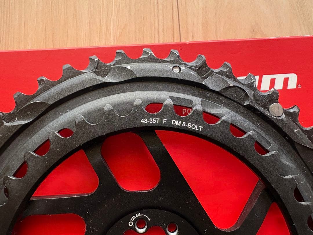 【美品】SRAM Rival AXS E1 チェーンリング 48/35T スラム