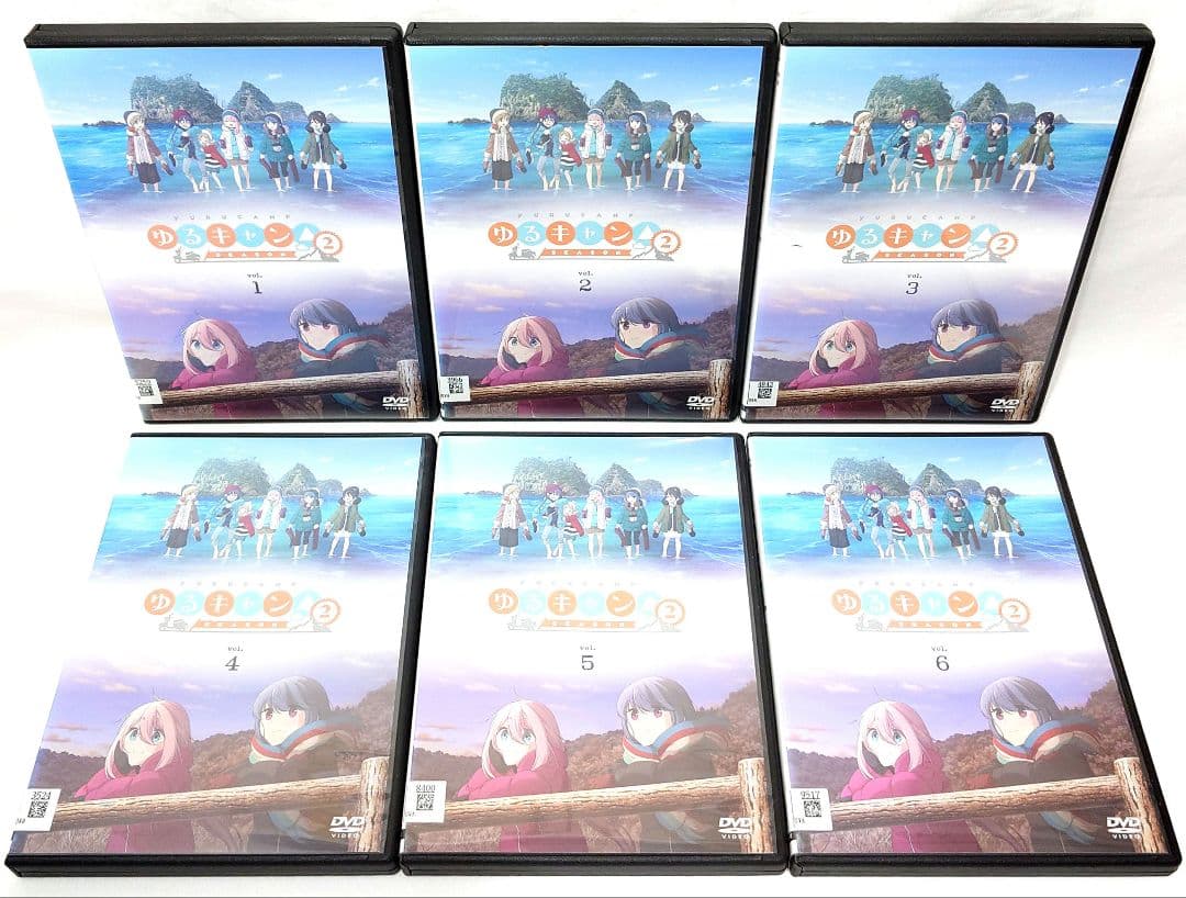 ゆるキャン△【1期+2期】DVD 全12巻