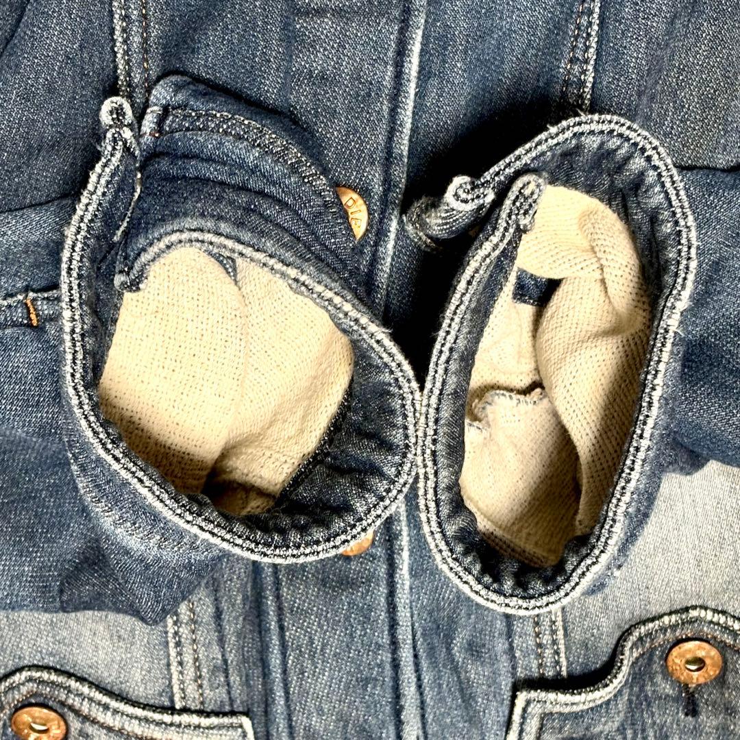 【極美品】ディーゼル　エルシャー　デニムジャケット　Gジャン　XL デニム風