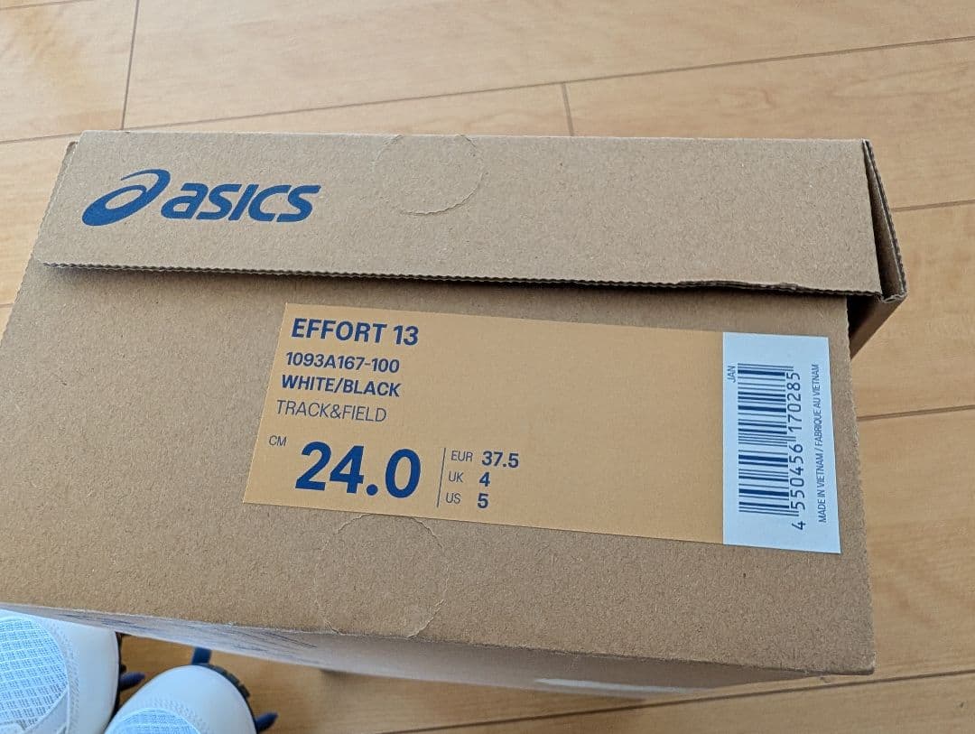 ASICS 陸上スパイク【24cm】 EFFORT13