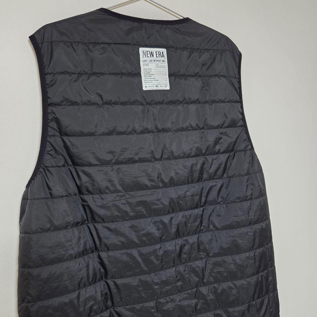 ★美品★NEW ERA ニューエラ ブラック ゴルフベスト XXL