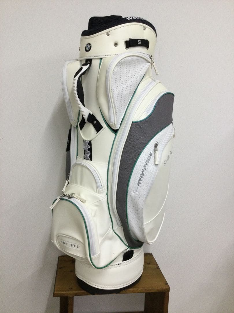 【 GOLFSPORT】キャディバッグ　7分割　ホワイト