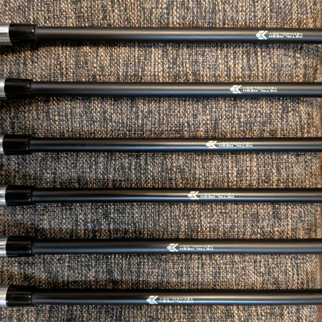 限定品 PXG 0211 CAST IRONS ６本セット 純正カーボンシャフト