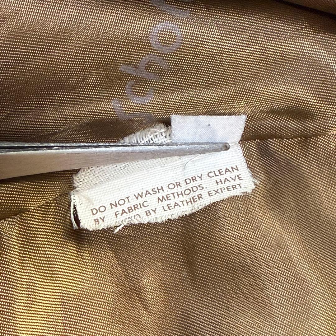 【USA製】ショット A-2 レザーフライトジャケット 2XL ダークブラウン