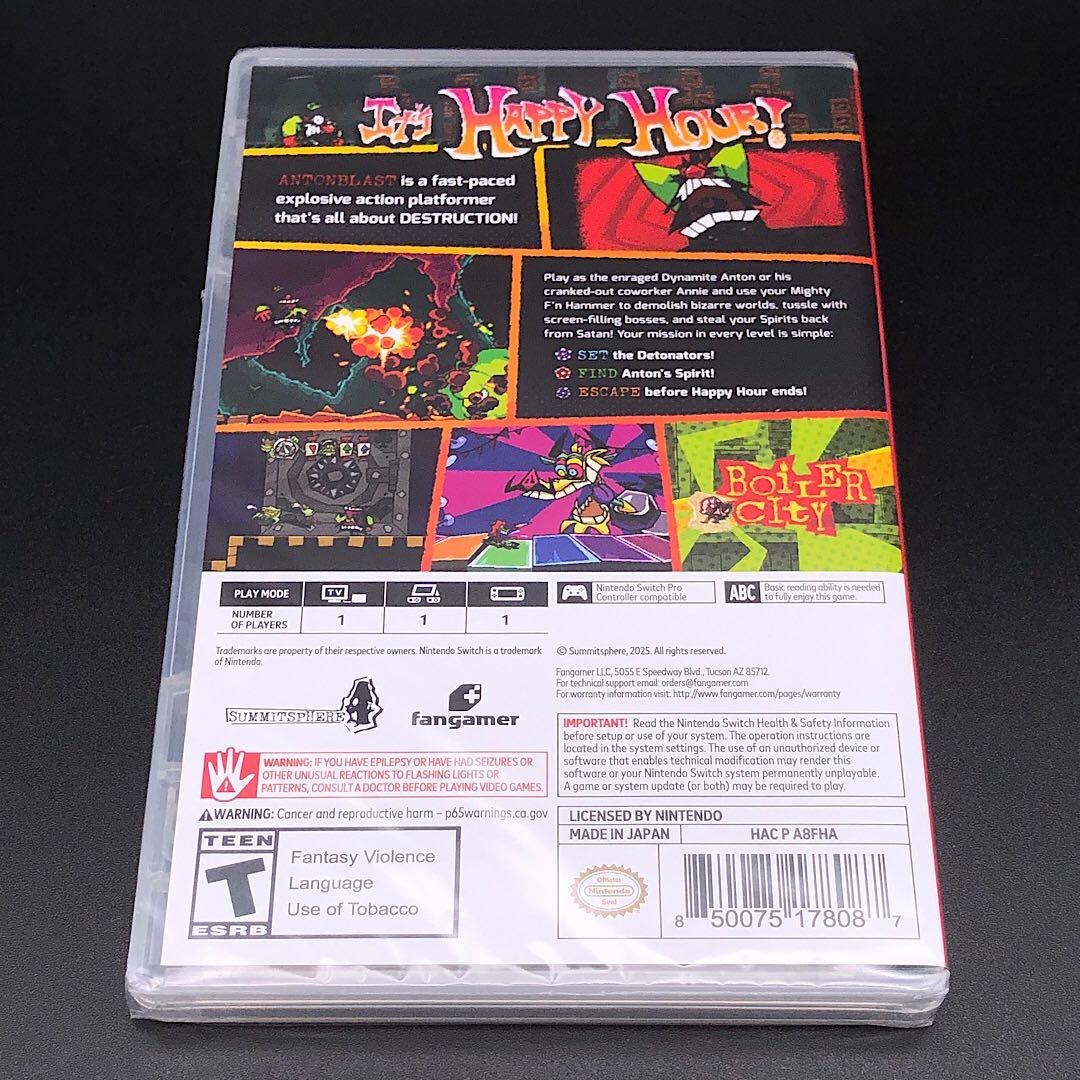 ANTONBLAST 北米版 switch ニンテンドースイッチ