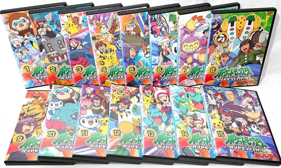 ポケットモンスター/ダイヤモンド＆パール 【DVD】全63巻セット