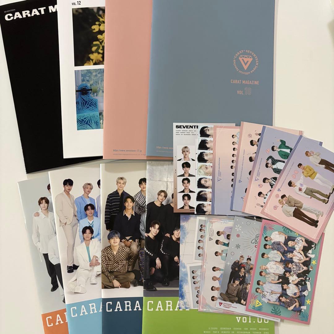 seventeen まとめ売り 70点以上 トレカ ホシ バーノン 会報　引退品