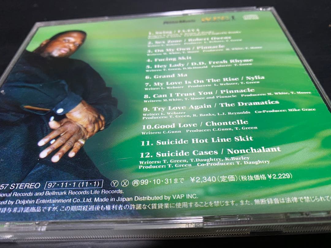 洋楽 TONNY GREEN/ORGANIZED KAOS/T.GREEN/G-RAP