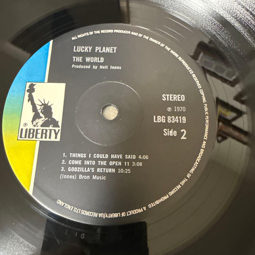 THE WORLD Lucky Planet UK盤