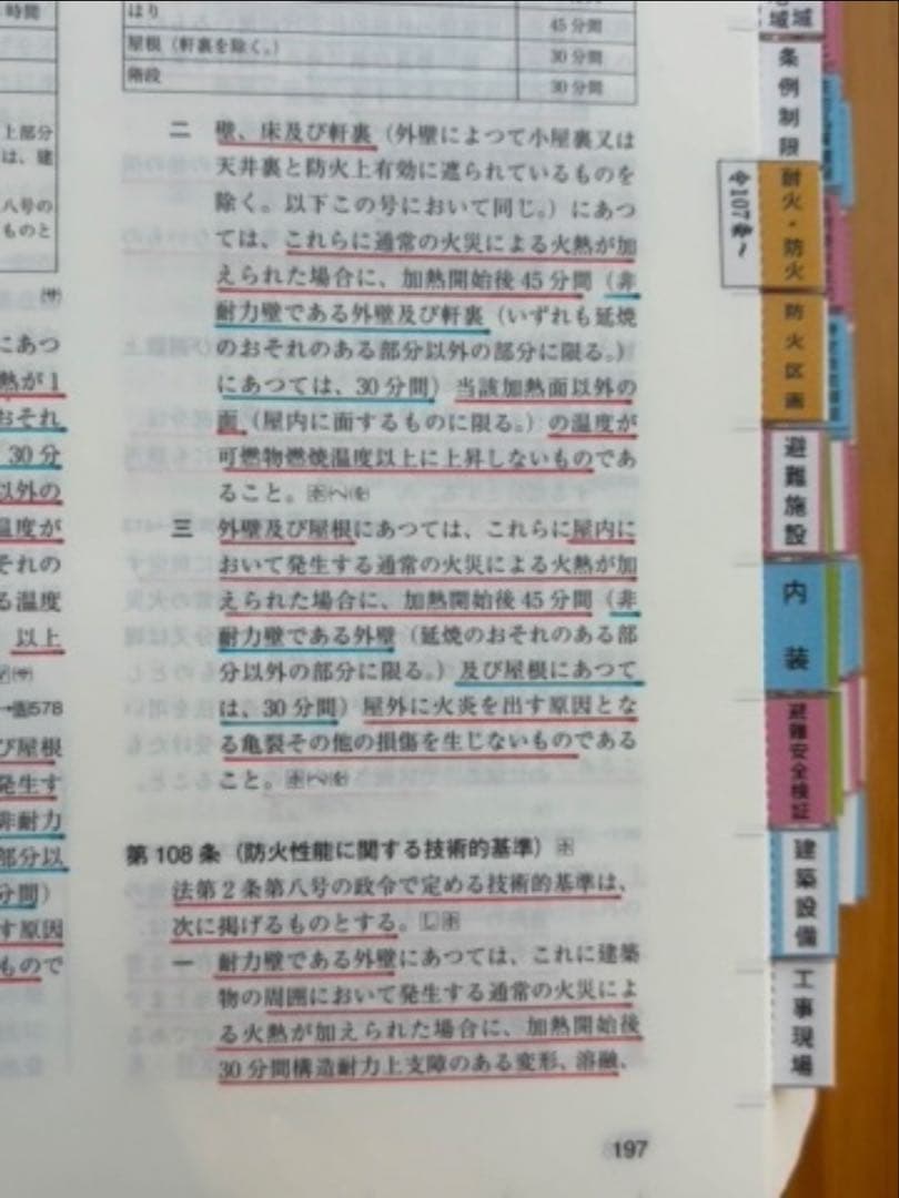 【2026】建築法令集 A5 インデックス線引済 一級建築士 令和8年 総合資格
