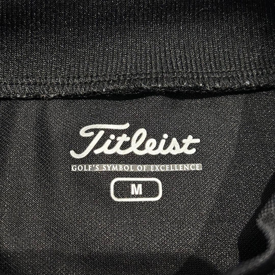 タイトリスト Titleist　メンズ スムース生地 鹿の子 生地切替 半袖