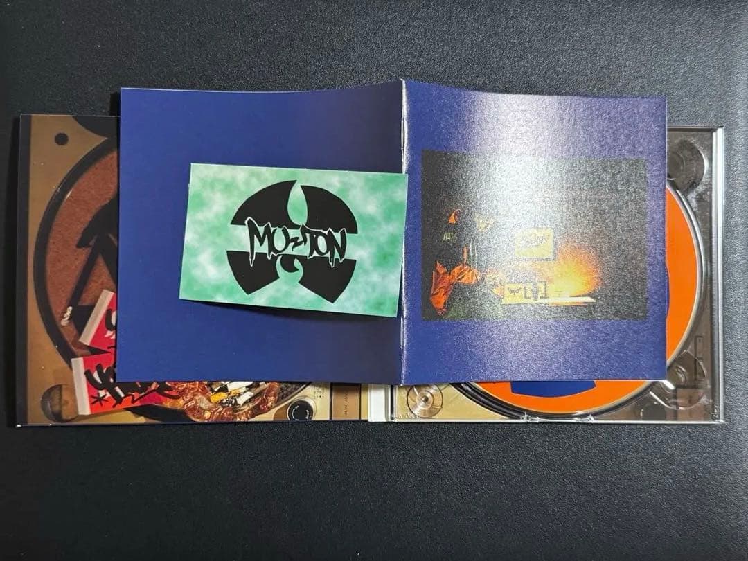 【未使用】MU-TON RIPCREAM サイン入りアルバム 激レアステッカー付