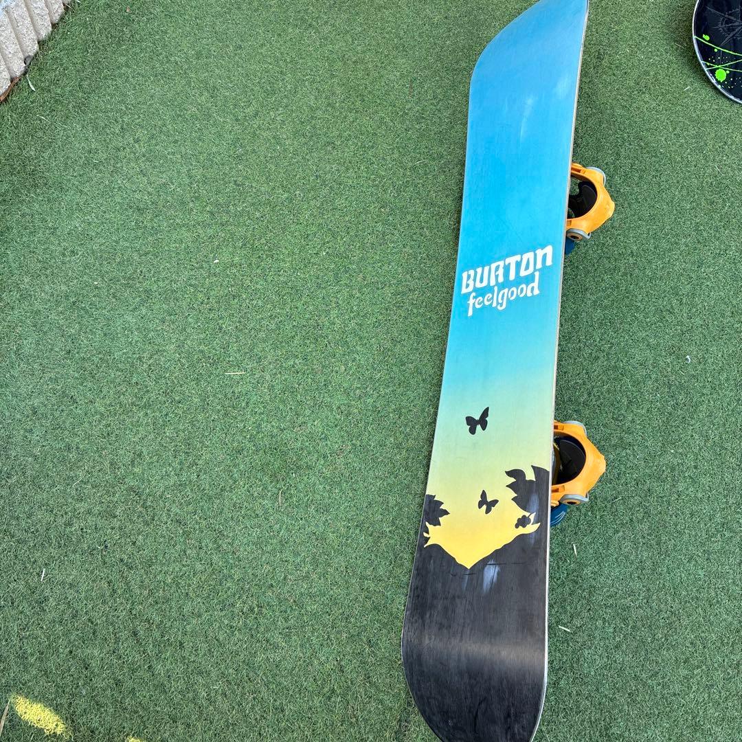 Burton Feelgood スノーボード140 ビンディング 、カバー付き