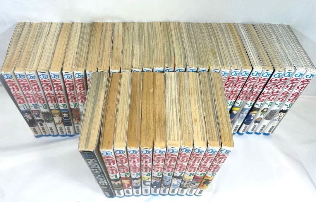 【全巻初版・特典付】HUNTER×HUNTER 全38巻 ＆ 公式ファンブック