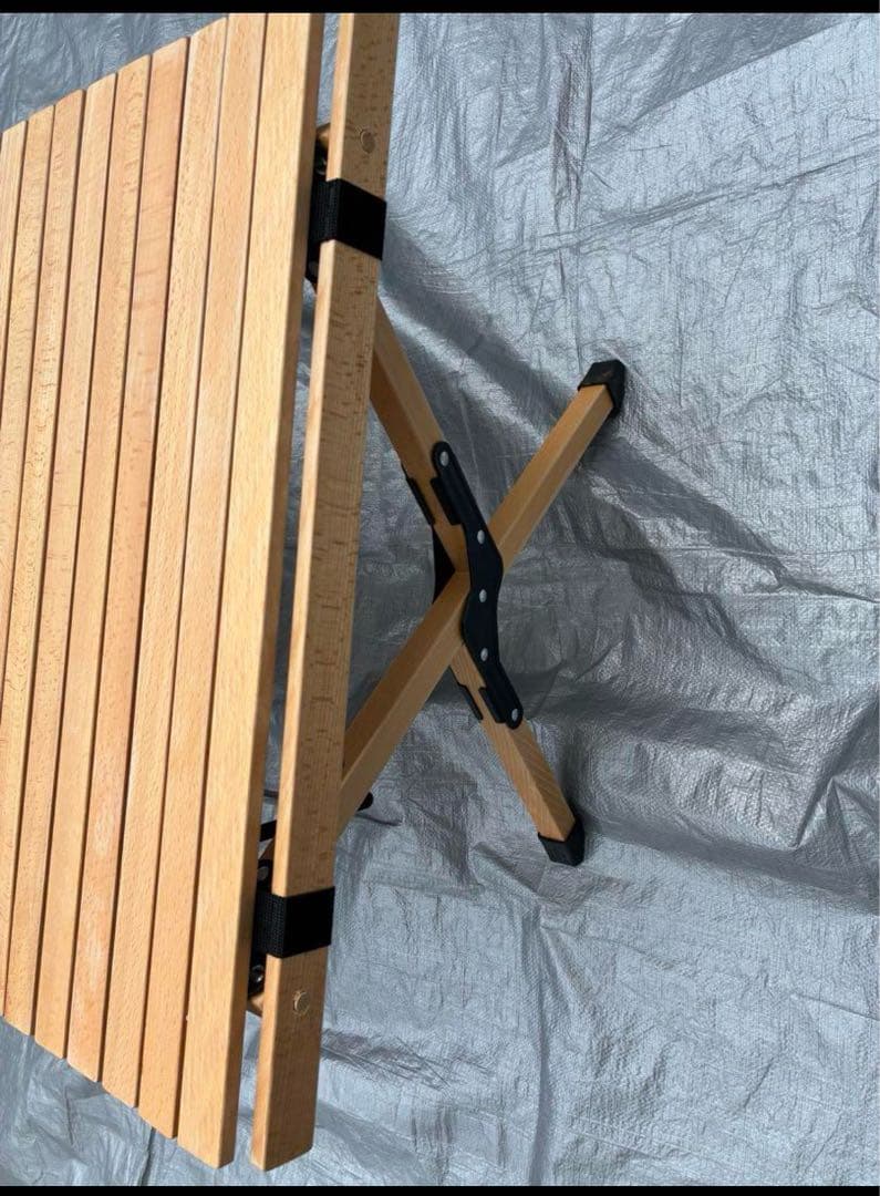 Hilander ウッドロールトップテーブル　120センチ