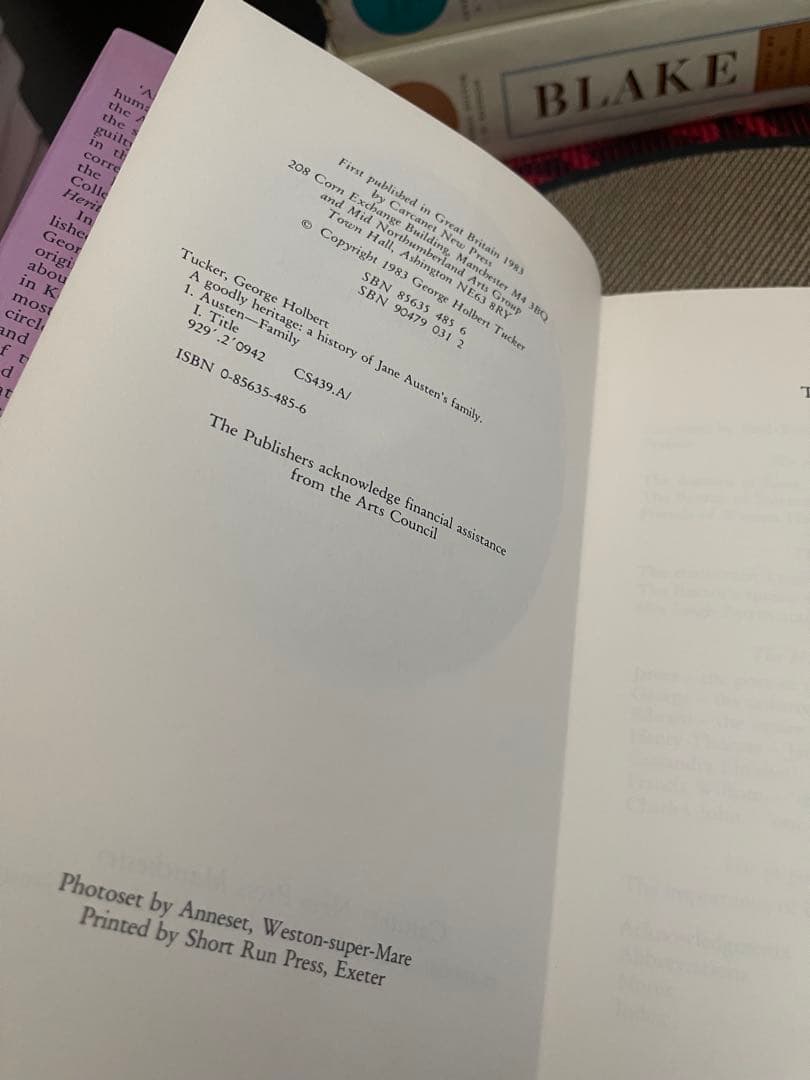 洋書 A history of Jane Austen's family