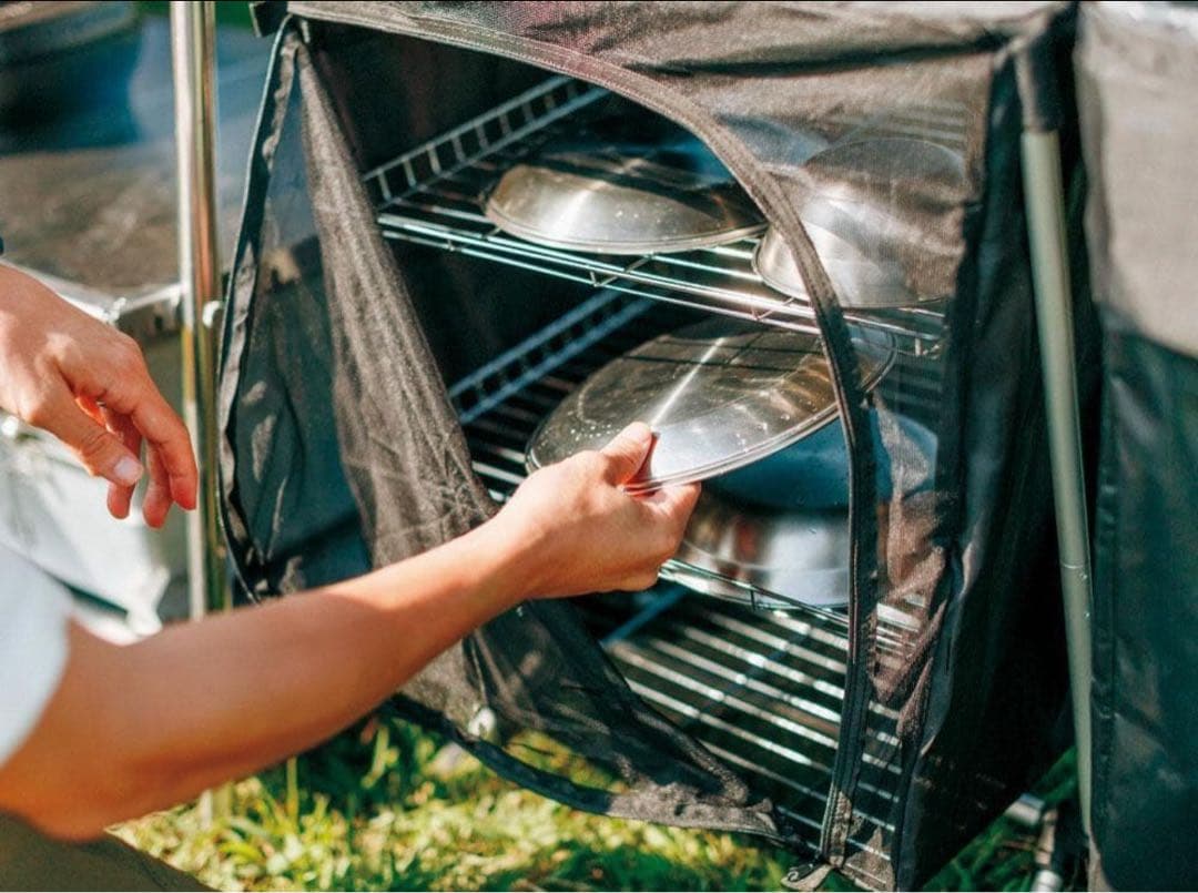 <<廃盤>>新品未開封 スノーピーク メッシュラックスタンド