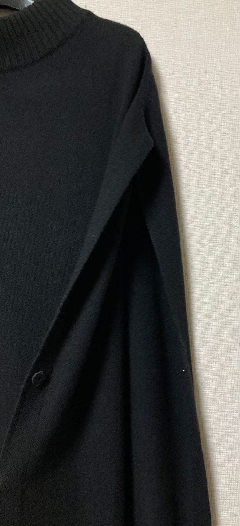 TICCA スタンドネック ロングベスト ブラック