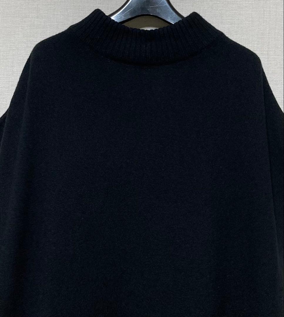 TICCA スタンドネック ロングベスト ブラック