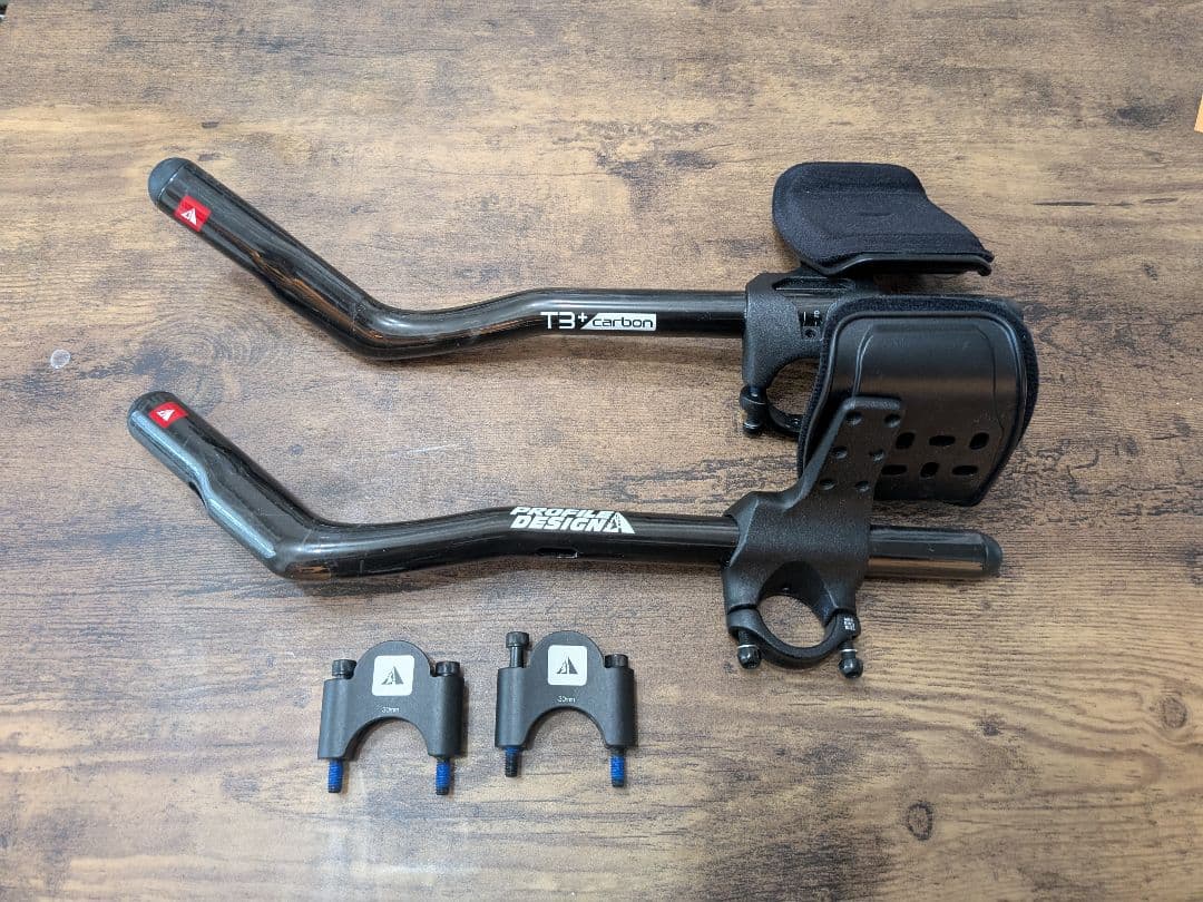 T3+ carbon アエロバー カーボン製 黒