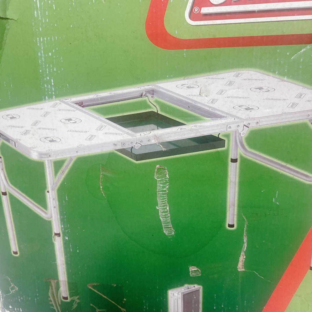 Coleman フォールディングテーブル　三折BBQテーブル コールマン