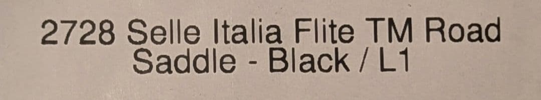 selle italia Flite TM サドル