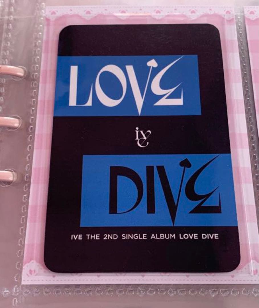 ウォニョン トレカ IVE LOVE DIVE