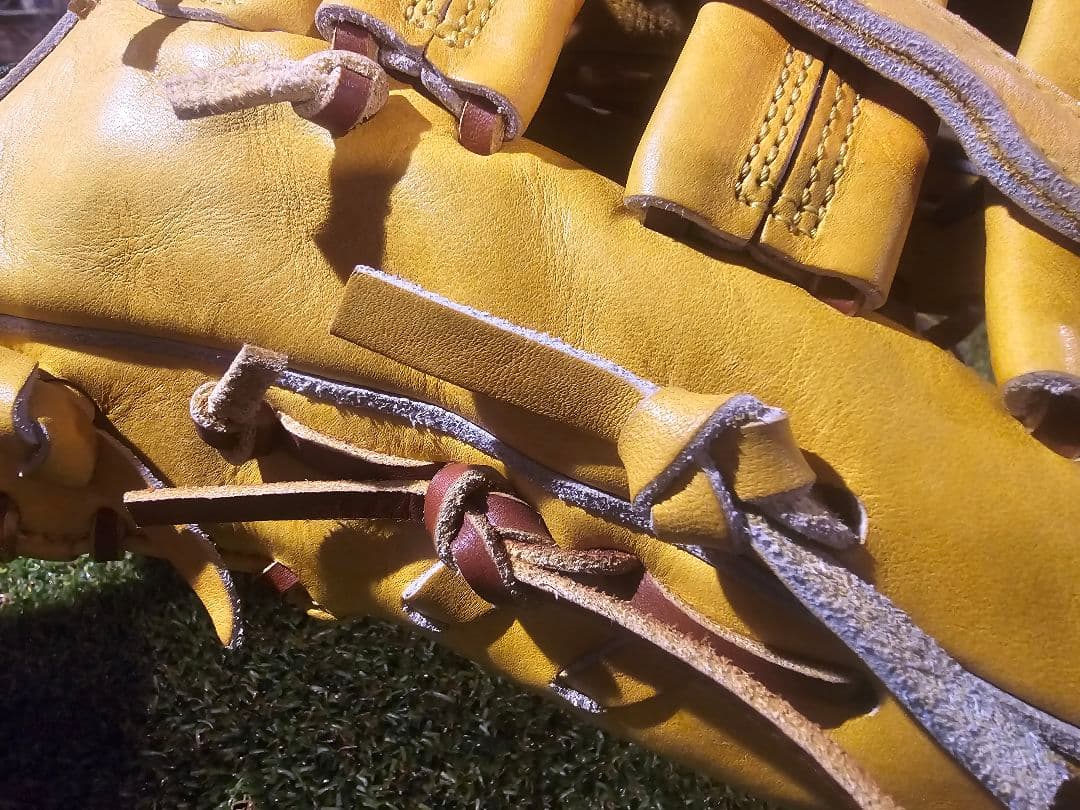 ハタケヤマ　TH-197X　軟式　外野手　右投げ　グラブ