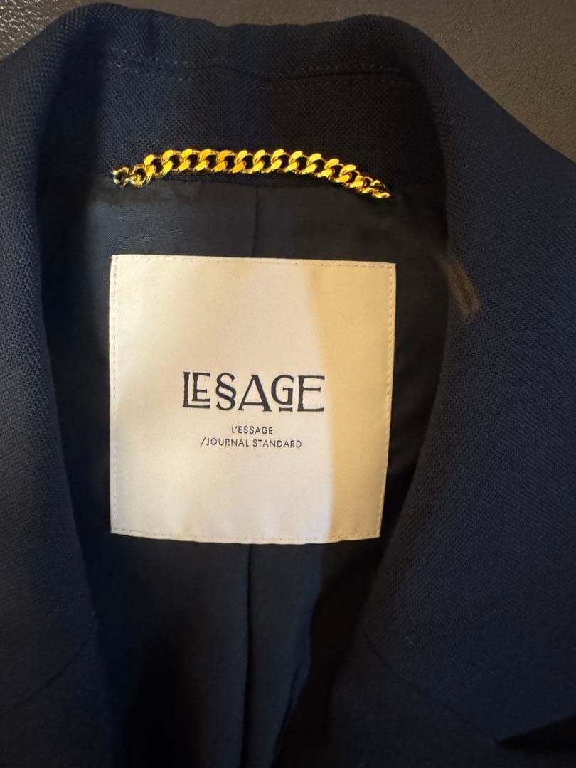 【タグ付き新品】ジャーナルスタンダードレサージュ　オーナメントボタン　ジレ　F