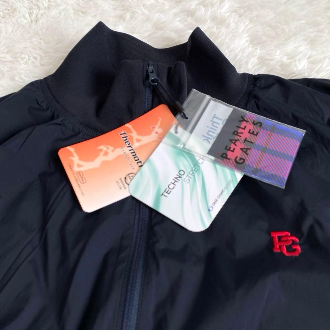 未使用☆パーリーゲイツ ナイロンストレッチハニカム ツインスニード ニコちゃん