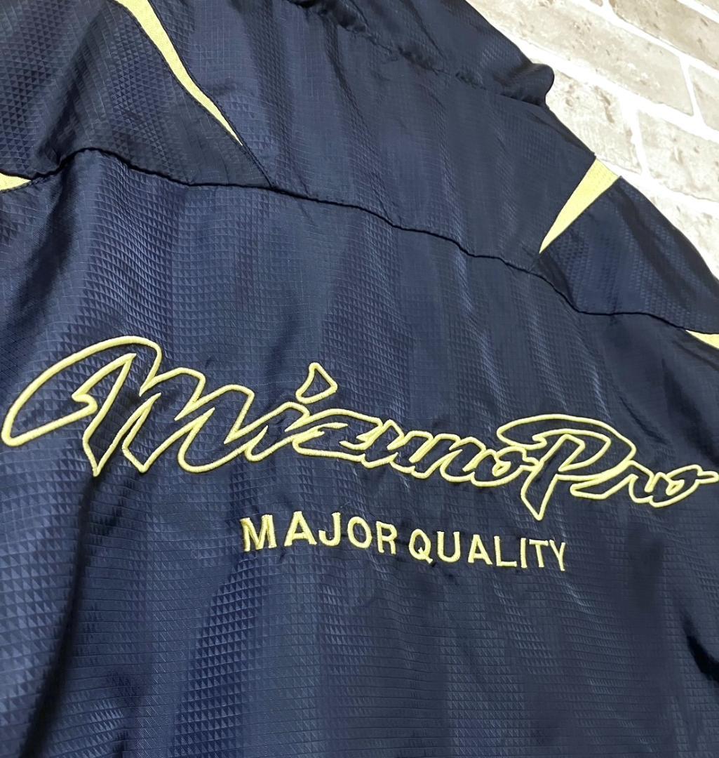 【ゆったりサイズ✨】ミズノプロ メンズ フルジップジャケット XO ネイビー系