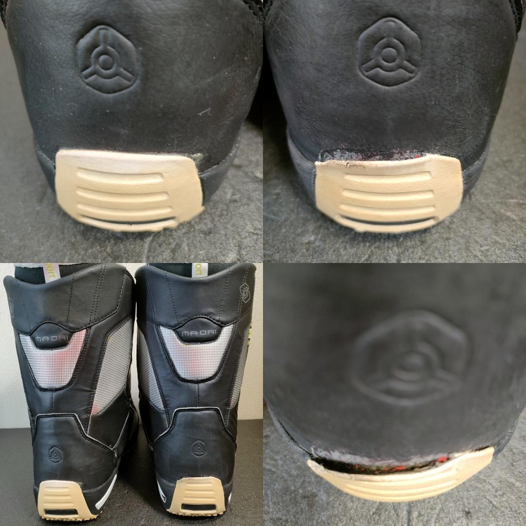 サロモン スノーボードブーツ メンズ 28.5 ボア salomon boa 黒