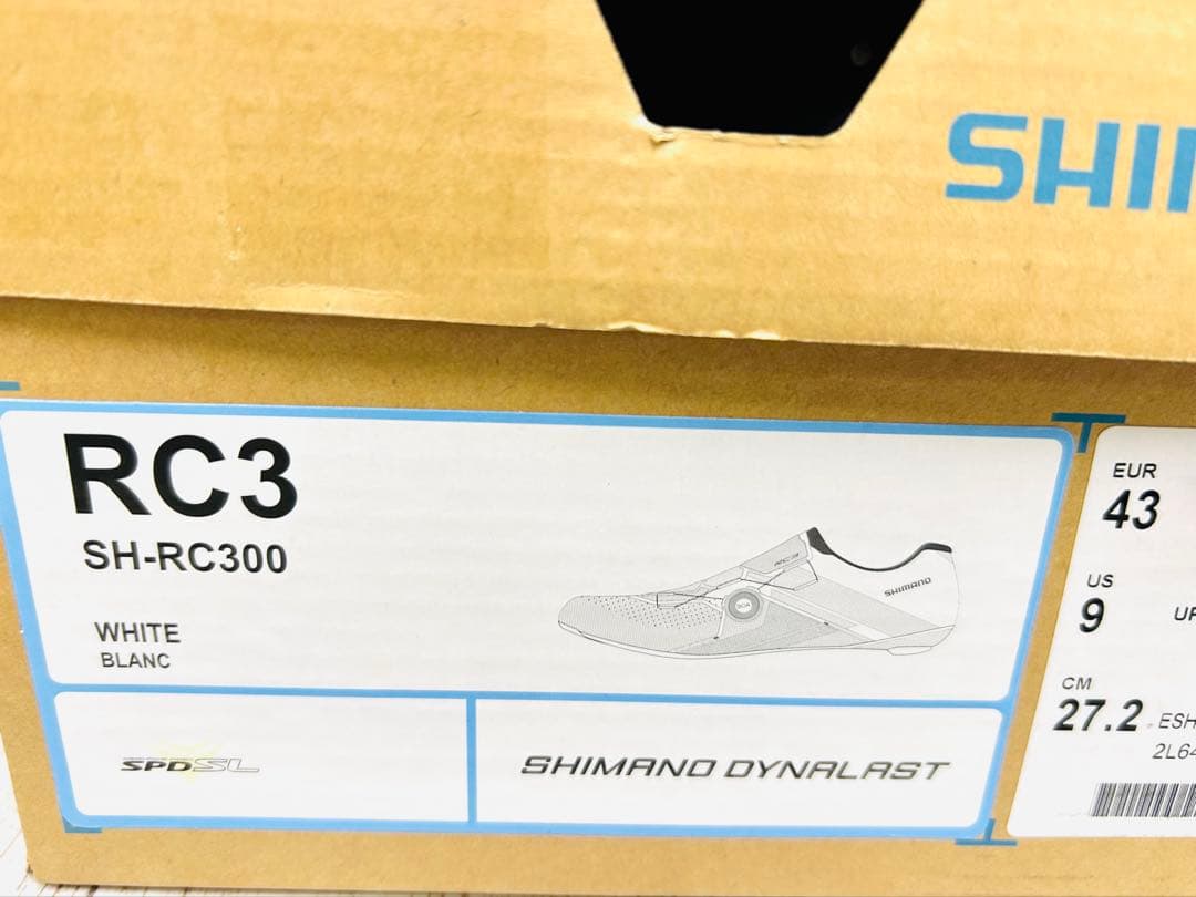 SHIMANO ビンディングシューズ RC3 SH-RC300サイズ27.2cm