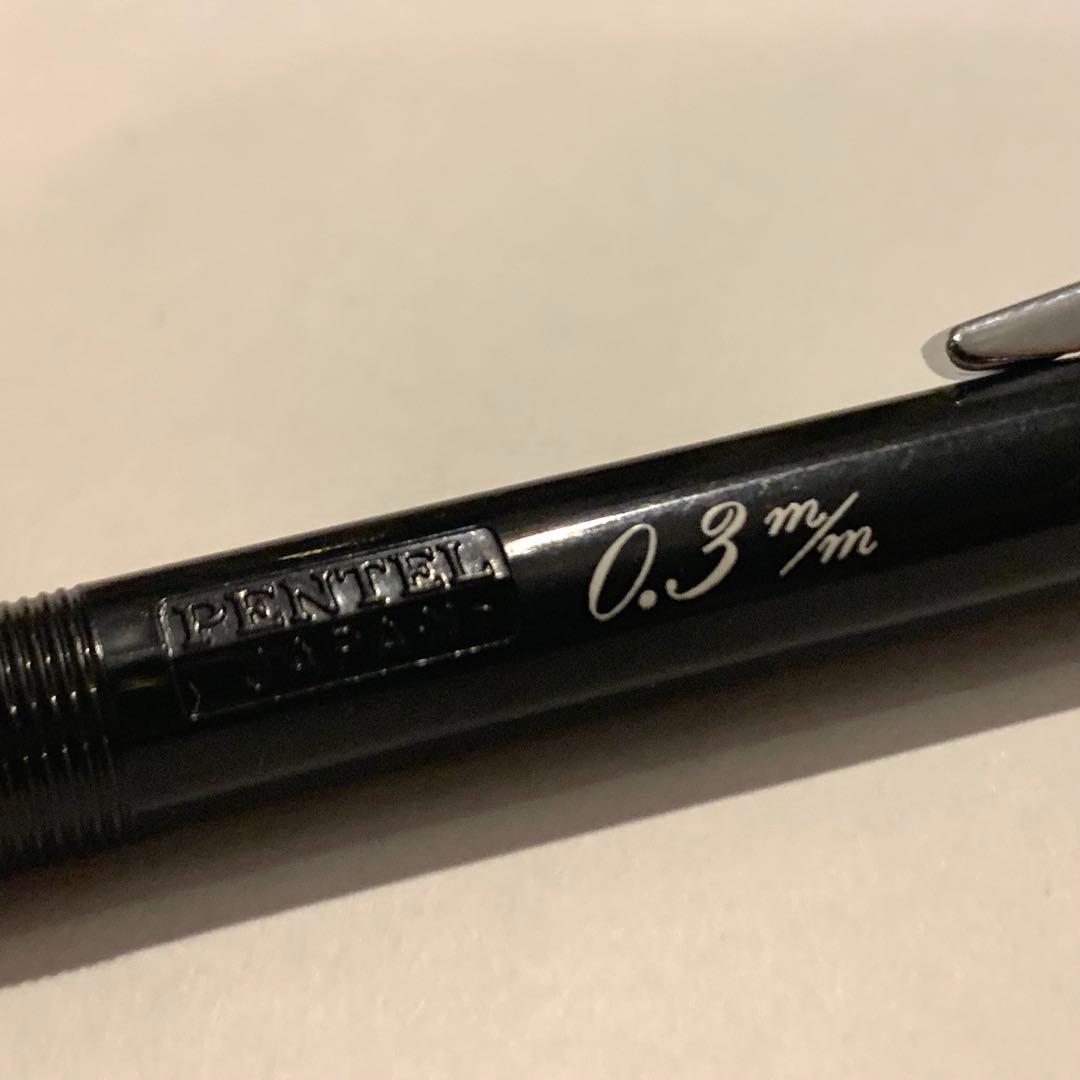 pentel pmg 初期型(pentel大文字・0.3m/m表記)
