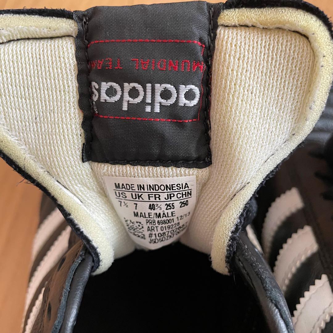 【美品】アディダス ムンディアルチーム 25.5cmフットサルシューズ